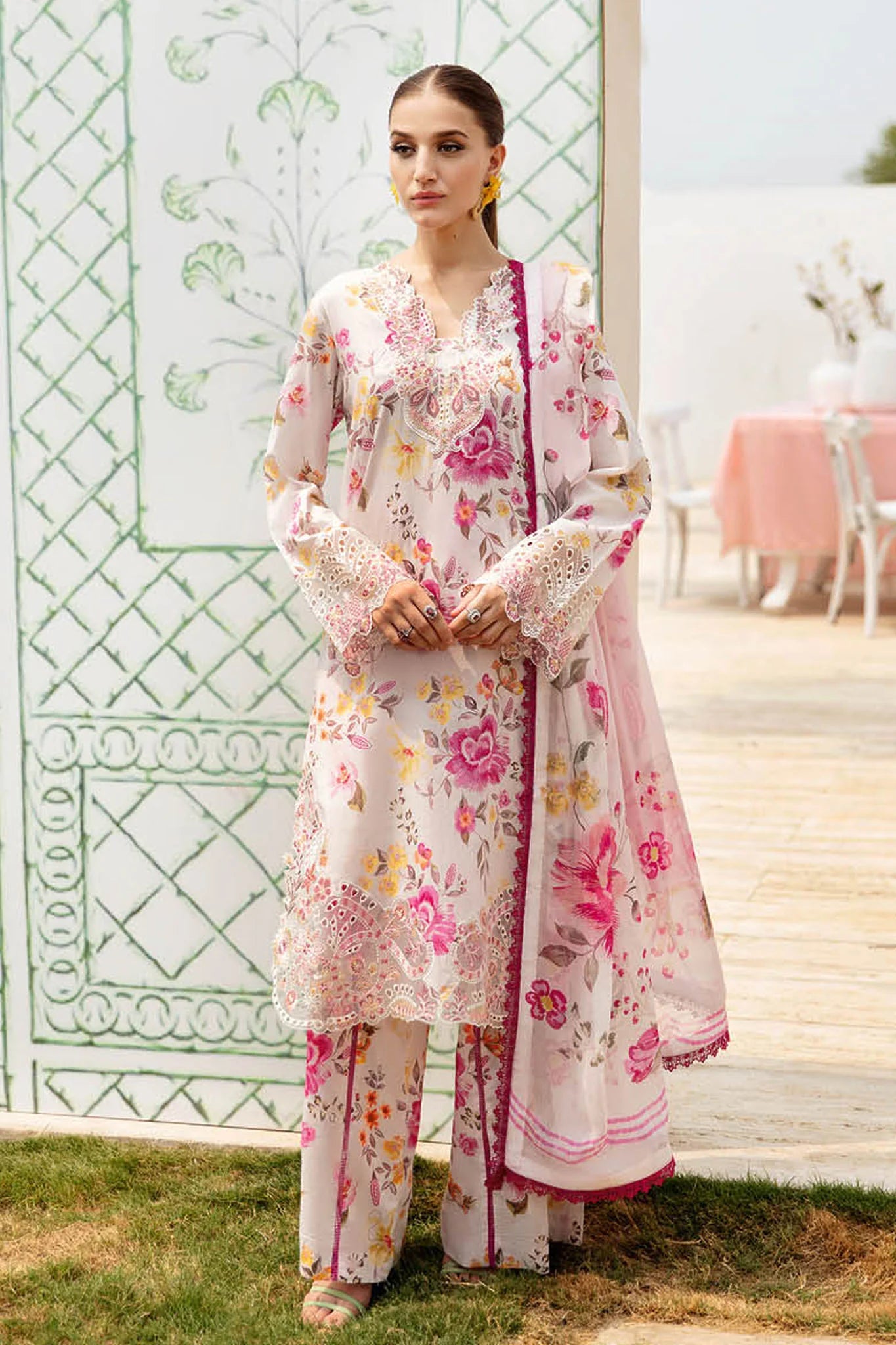 3 Piece Unstitched Printed Lawn Eid Collection