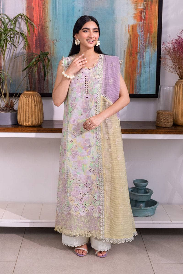Rang Rasiya | Lavender - Lawn Collection