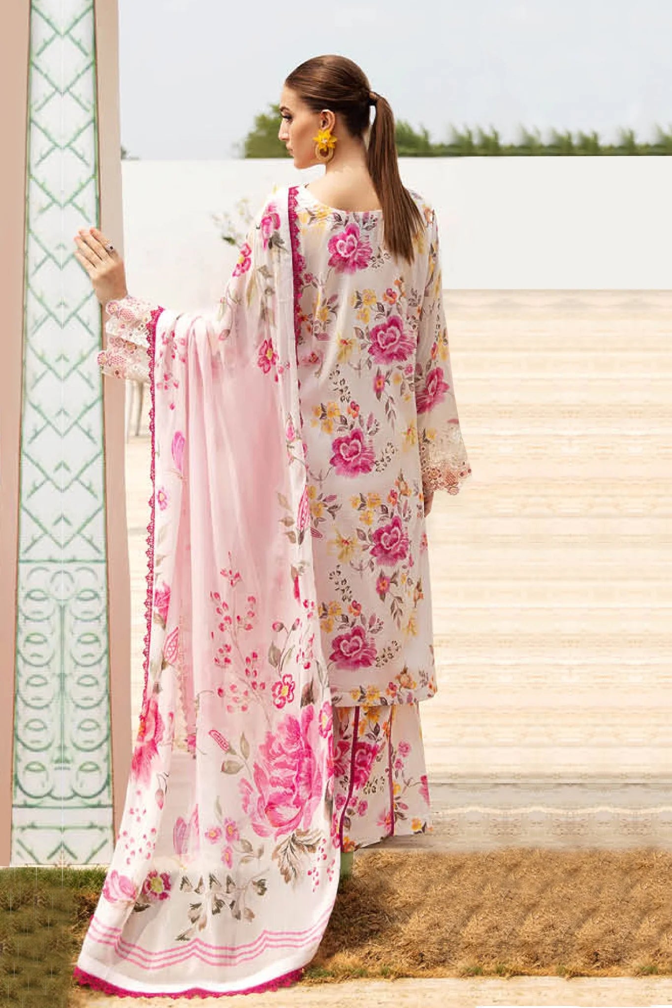 3 Piece Unstitched Printed Lawn Eid Collection
