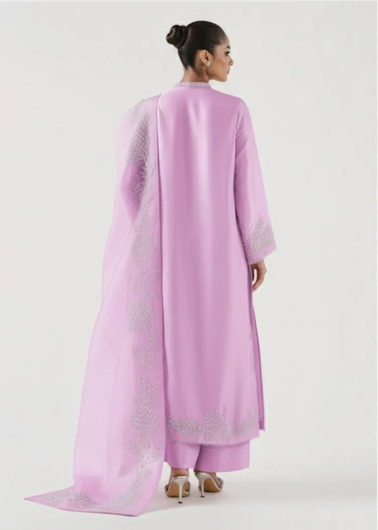 Agha Noor | Lavender - Lava Silk Collection