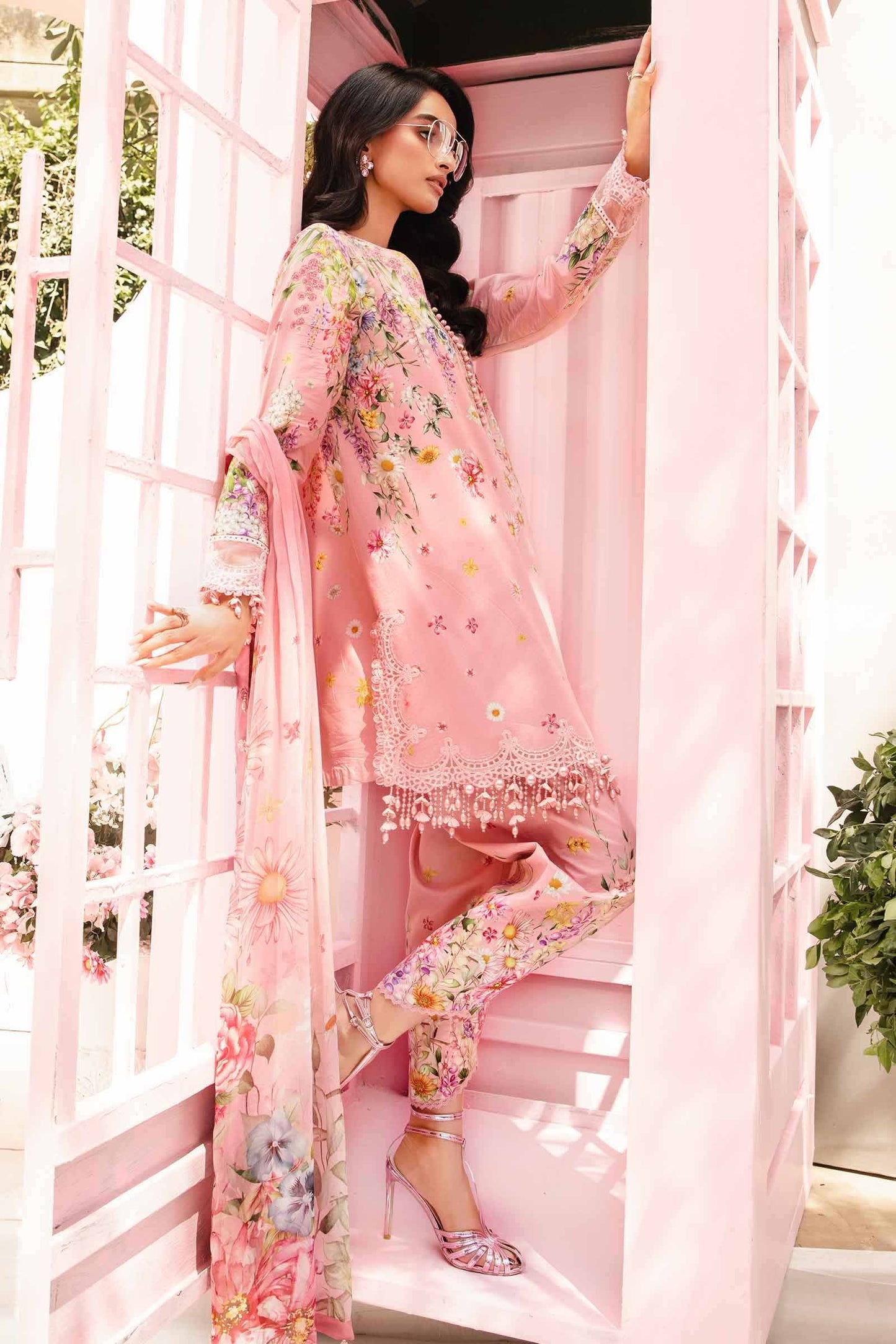 Maria B | Pink - Lawn Collection