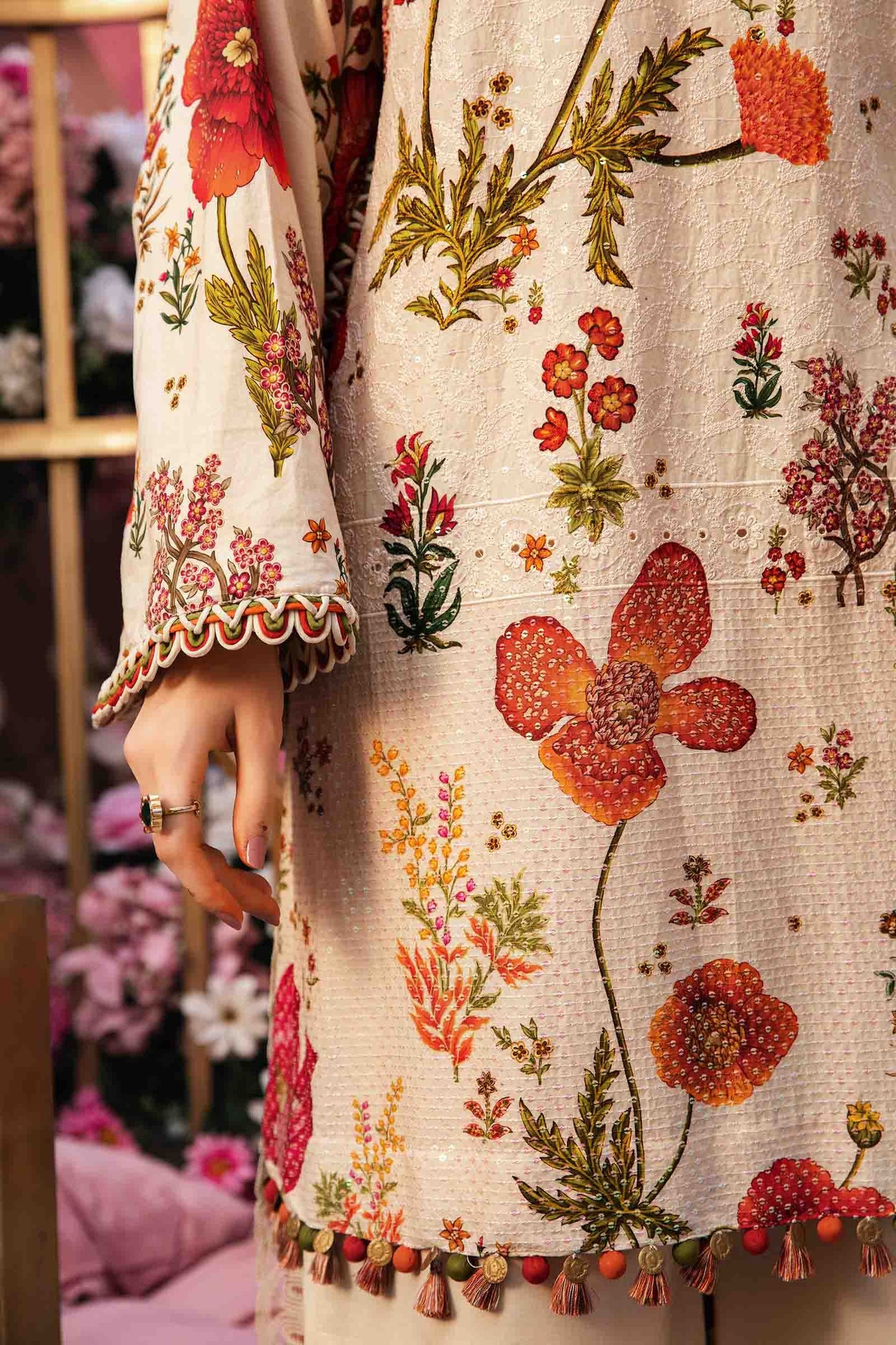 Maria B | Beige - Lawn Collection
