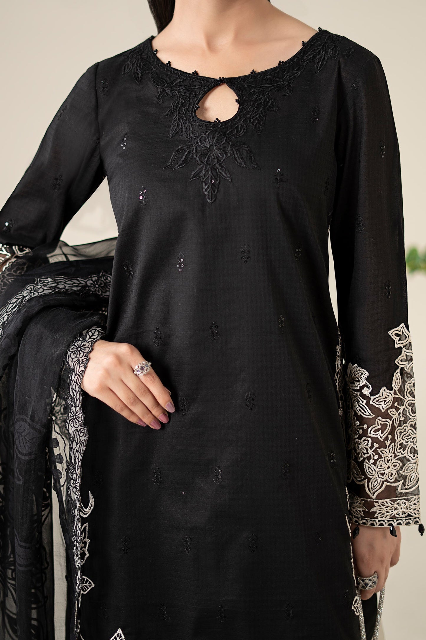 Maria B | Black - Lawn Collection