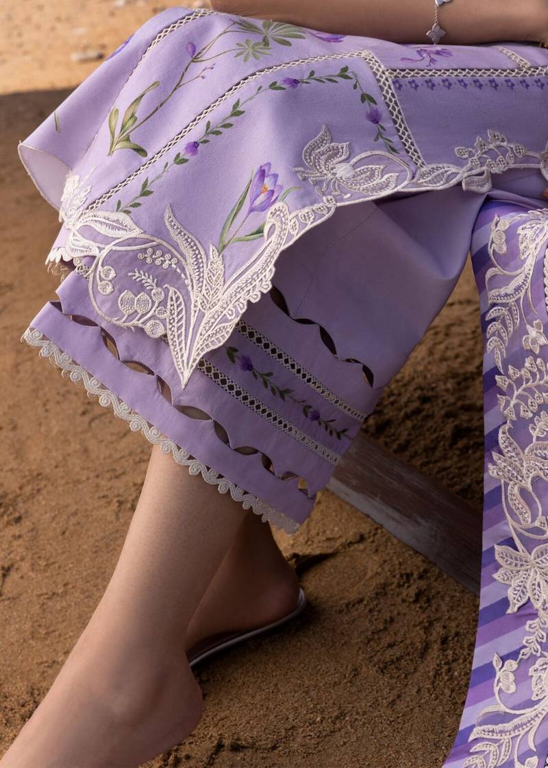 Crimson | Lavender - Lawn Collection