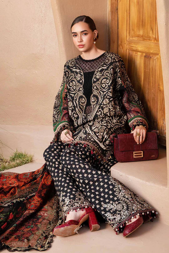 3 Piece Unstitched Printed Lawn Suit | MPT-2512-B MPT-2512-B
