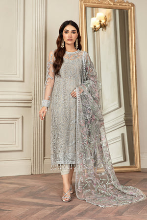 Zarif | Grey - Net Collection