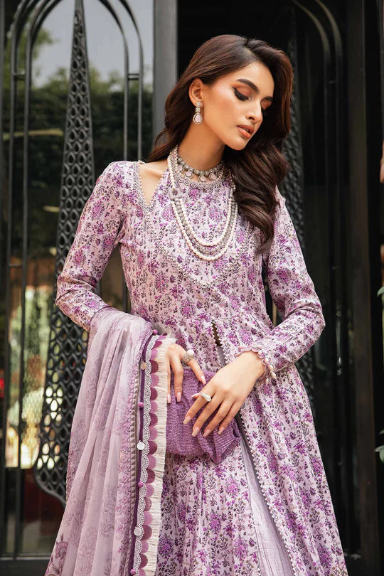 3 Piece Stitched Printed Suit | MPT-2207-B