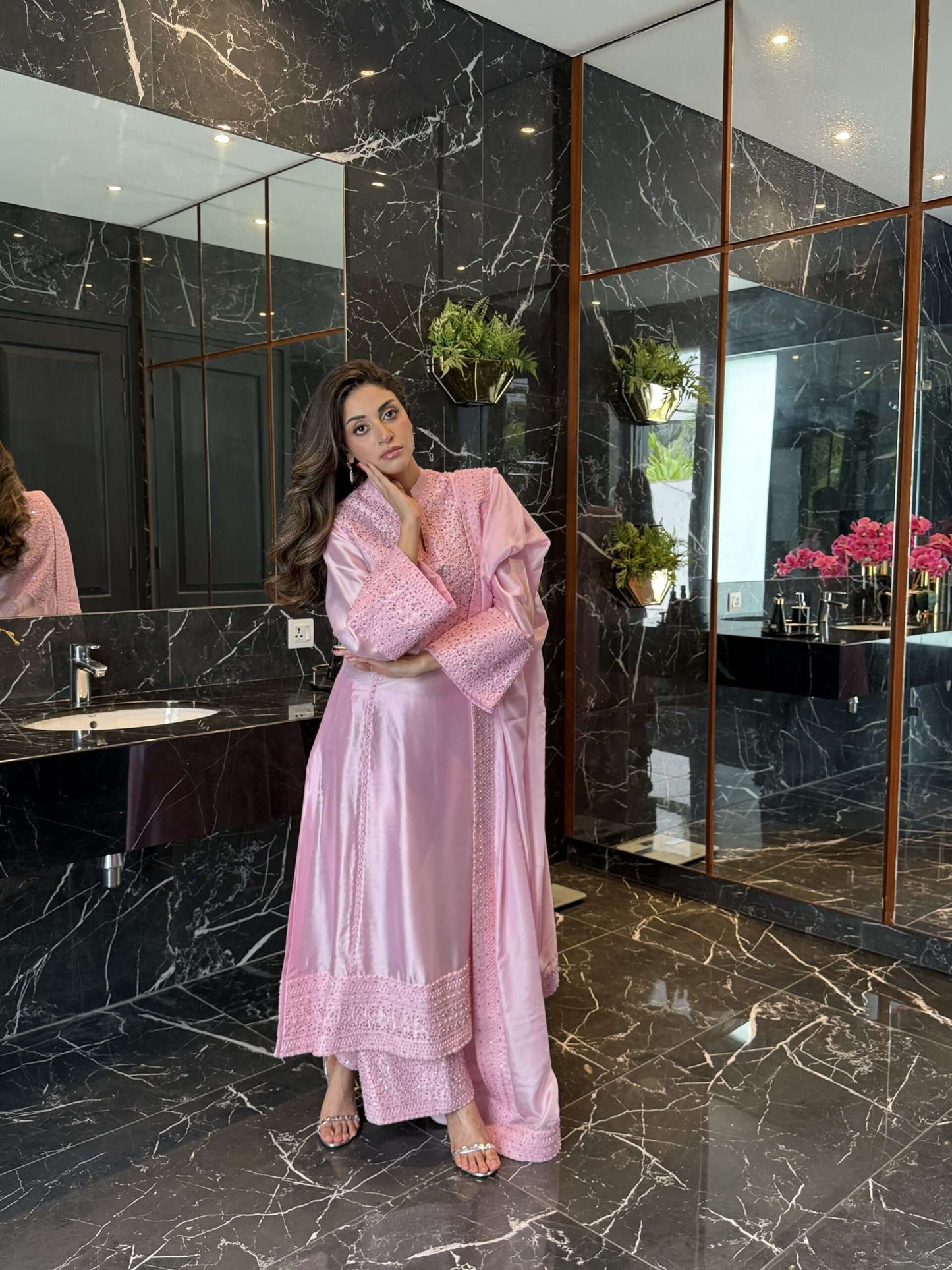 Erum Jamal | Pink - Silk Collection