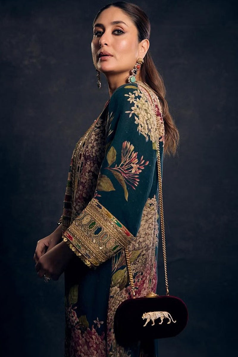 Sabya Sachi | Zinc Blue - Silk Collection