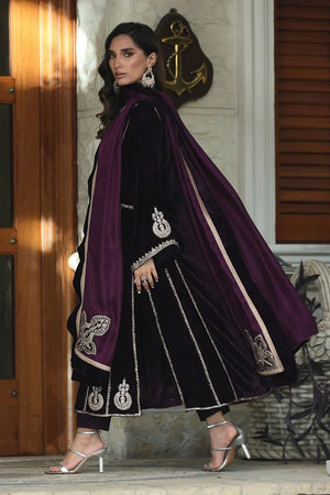 Farida Hasan | Purple - Velvet Collection