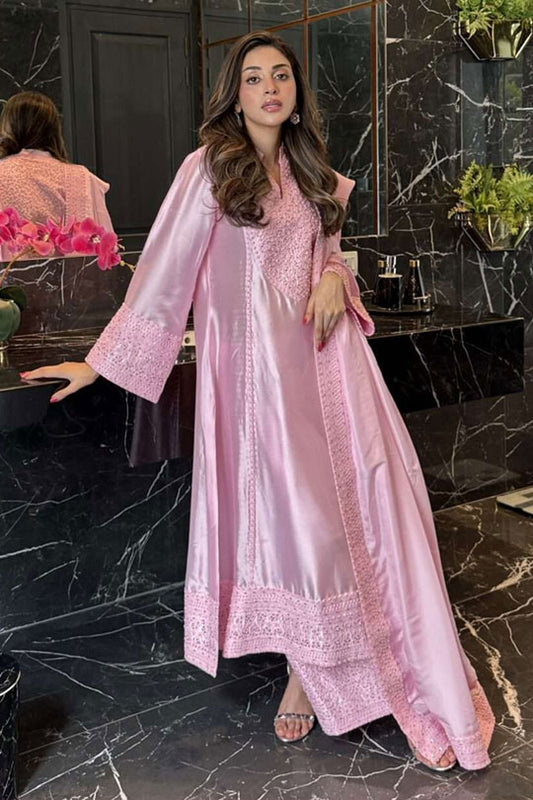 Erum Jamal | Pink - Silk Collection