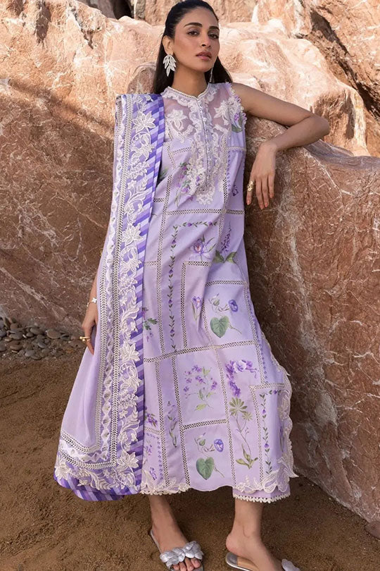 Crimson | Lavender - Lawn Collection