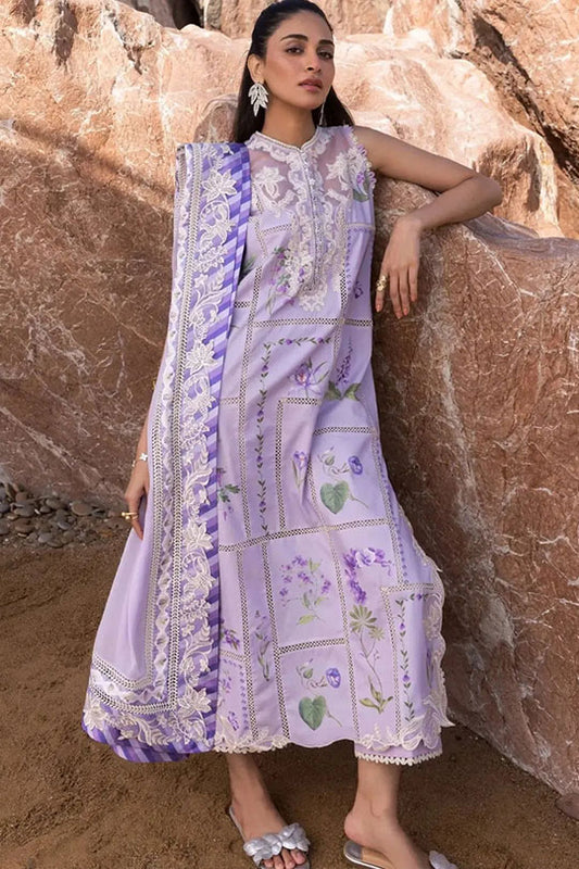 Crimson | Lavender - Lawn Collection