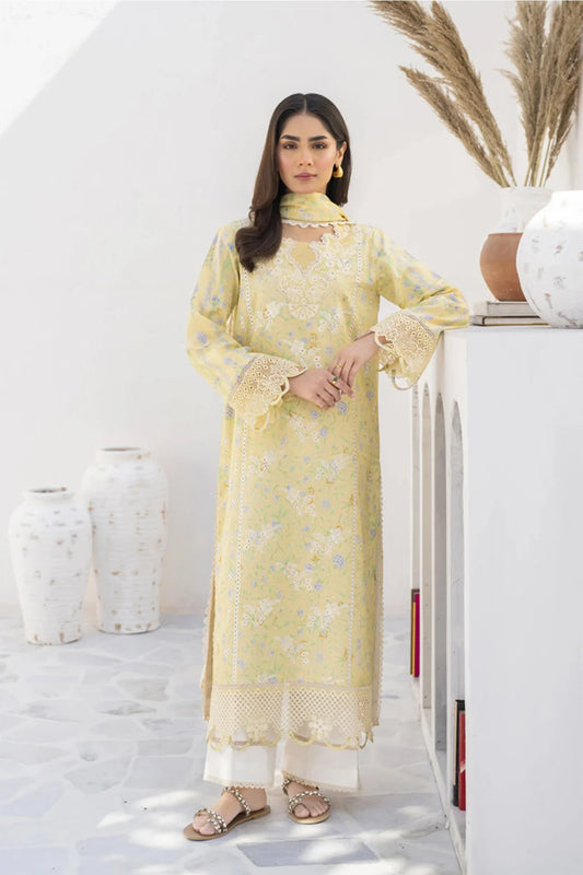 Barooque Unstitched 3 Piece Chikankari Eid Collection 2025