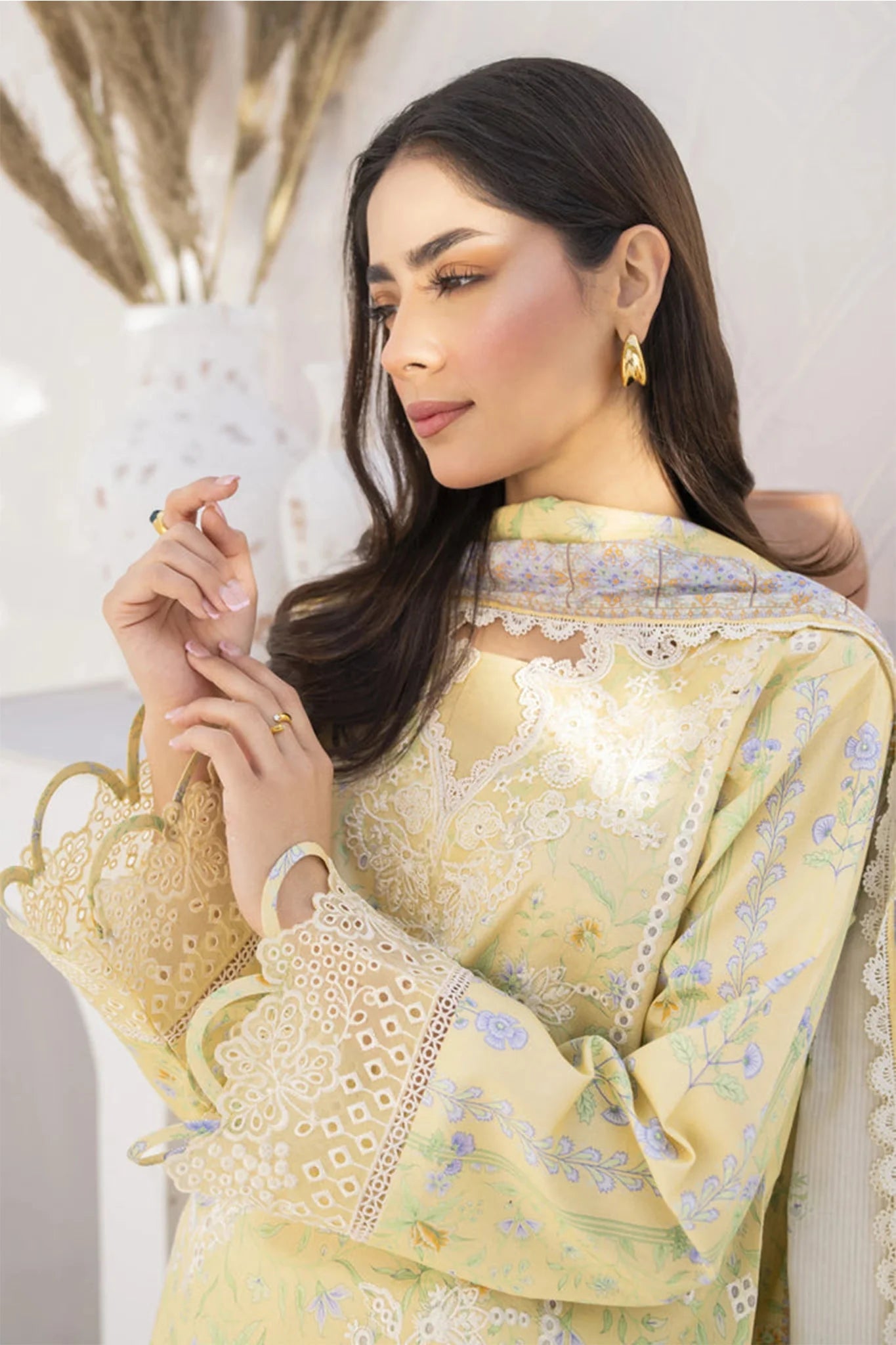 Barooque Unstitched 3 Piece Chikankari Eid Collection 2025