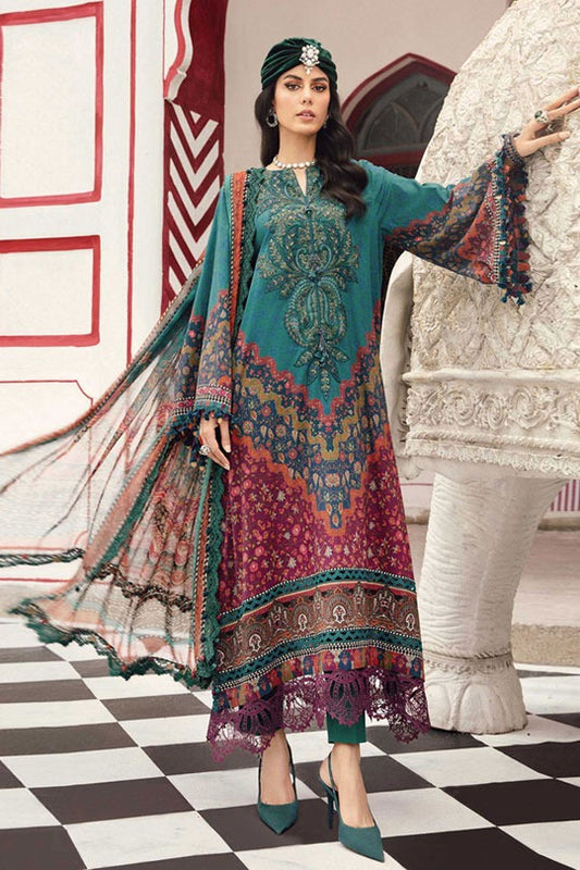Maria B | Teal Green - Lawn Collection