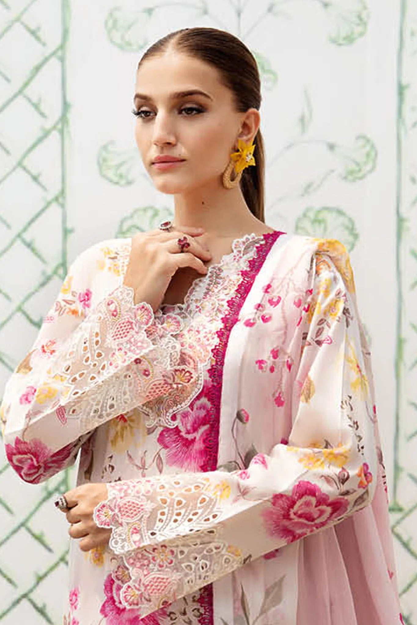3 Piece Unstitched Printed Lawn Eid Collection