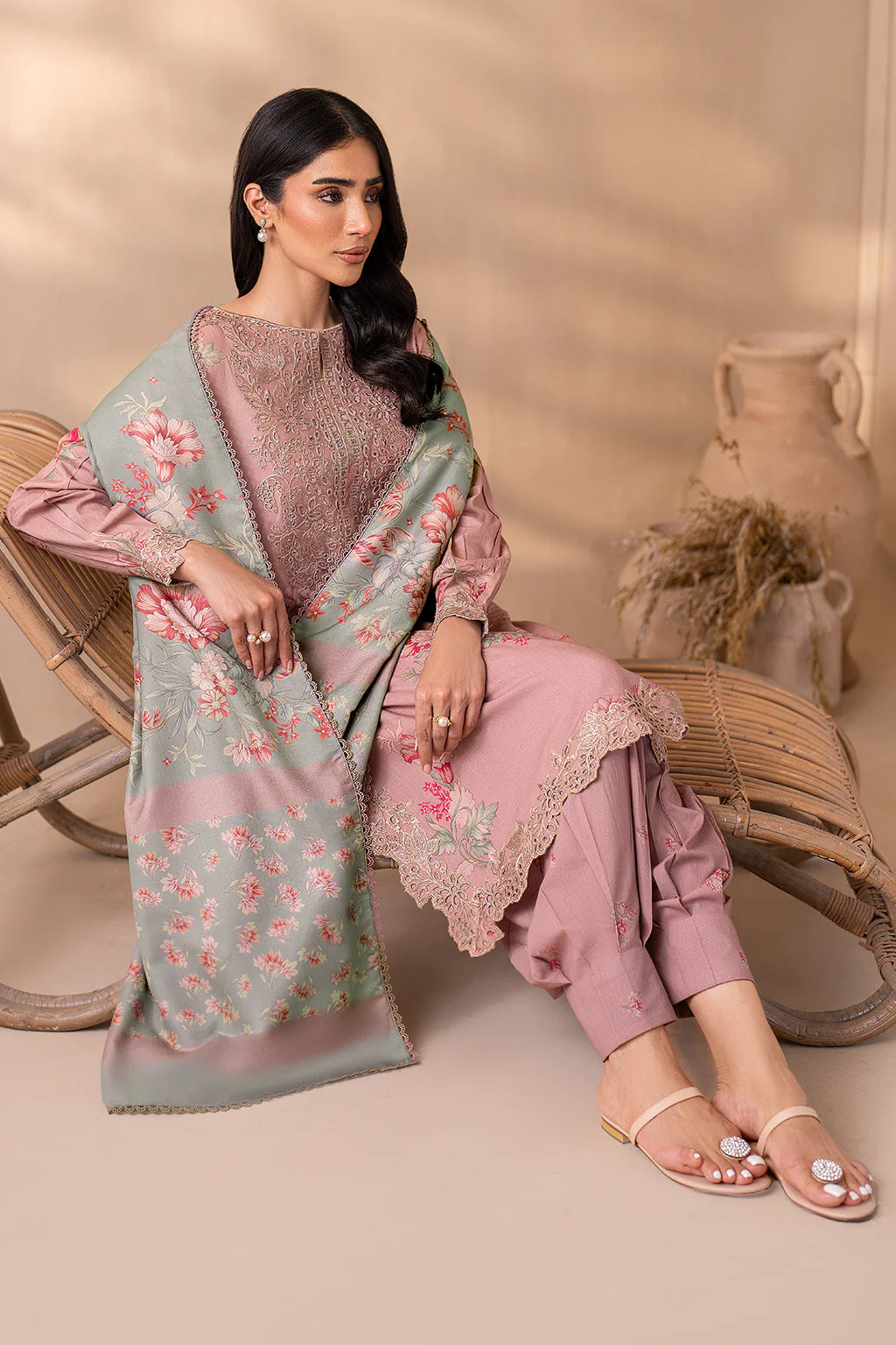 Iznik Lawn UE-339 Pink