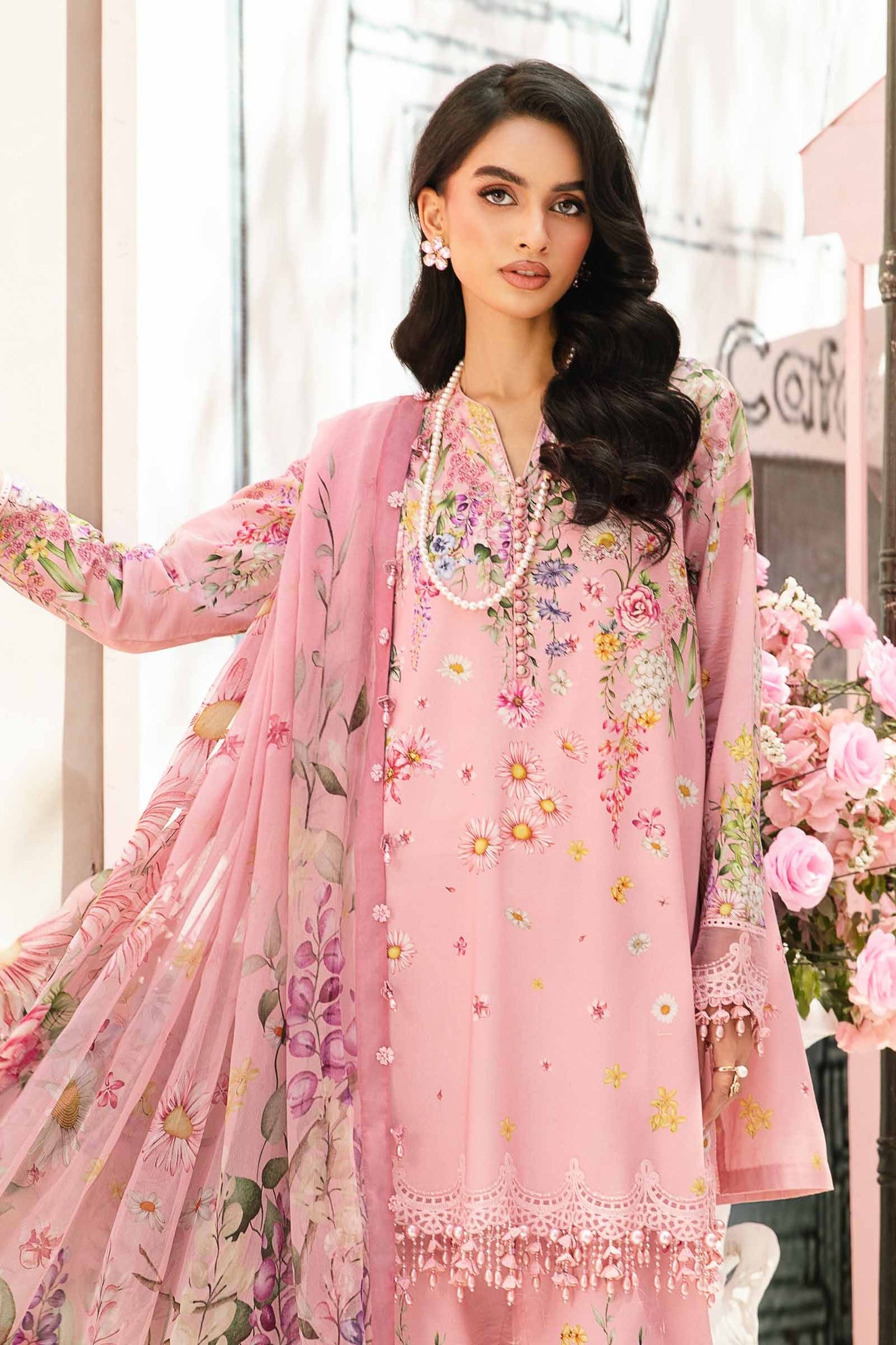 Maria B | Pink - Lawn Collection