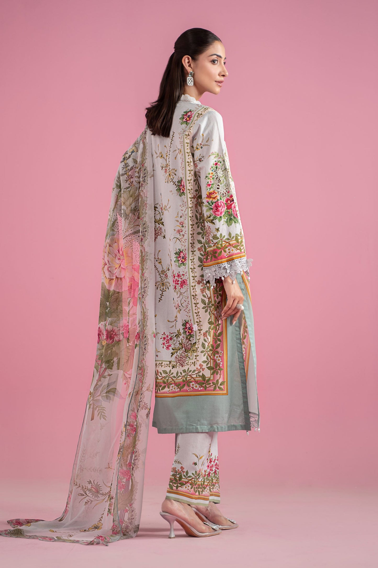 Maria B | Grey - Unstitched Lawn Collection