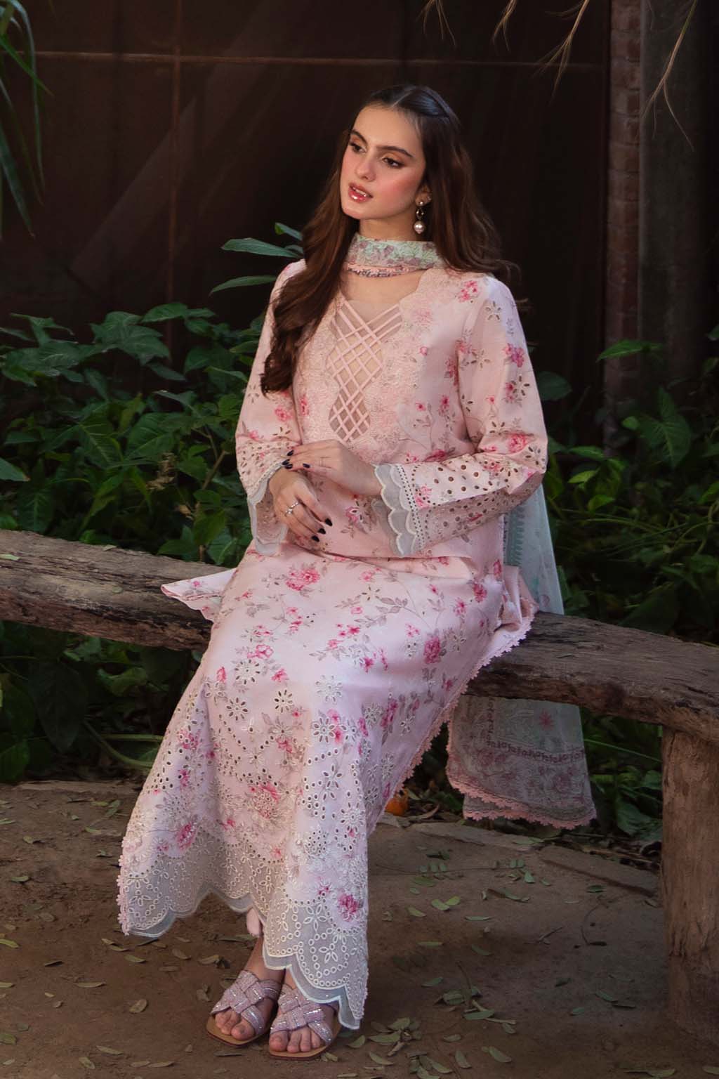 Neeshay | Light Pink - Lawn Collection