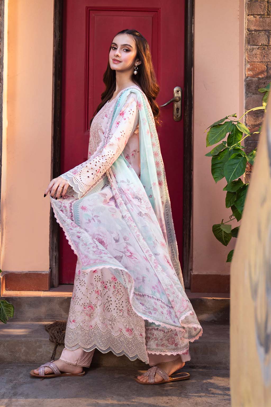 Neeshay | Light Pink - Lawn Collection