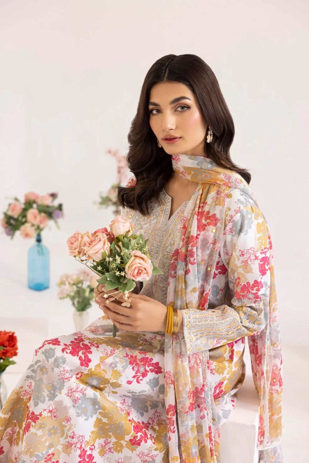 Mohagni TULIP Lawn Collection'24 PLS-131 - FP- 855