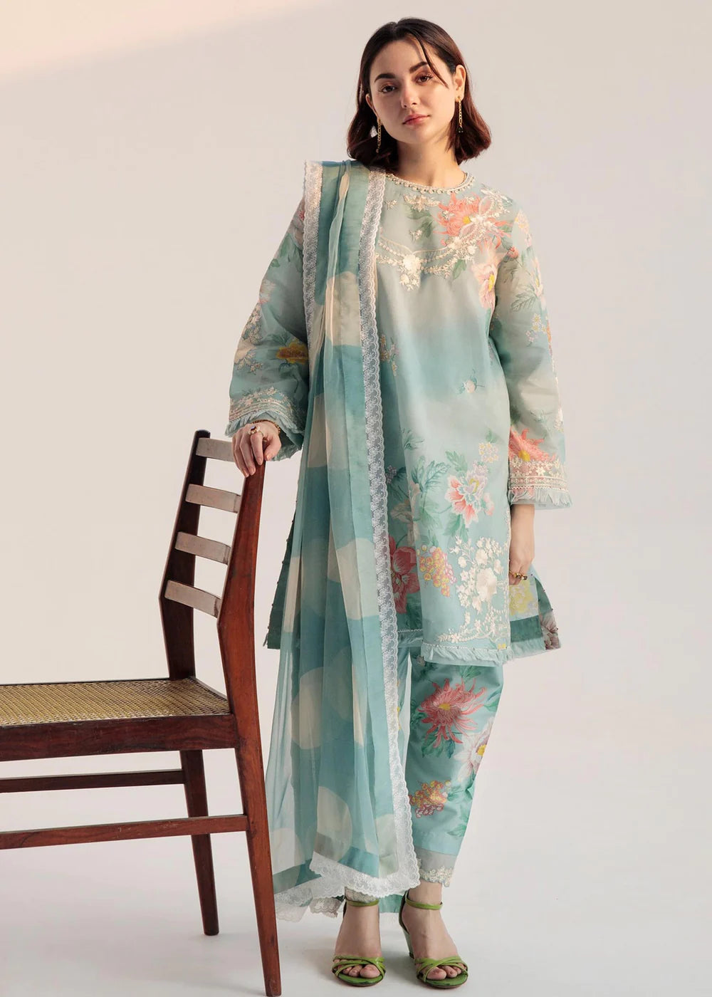 Zara Shahjahan Coco Summer Collection – 5B-Aqua-Lawn
