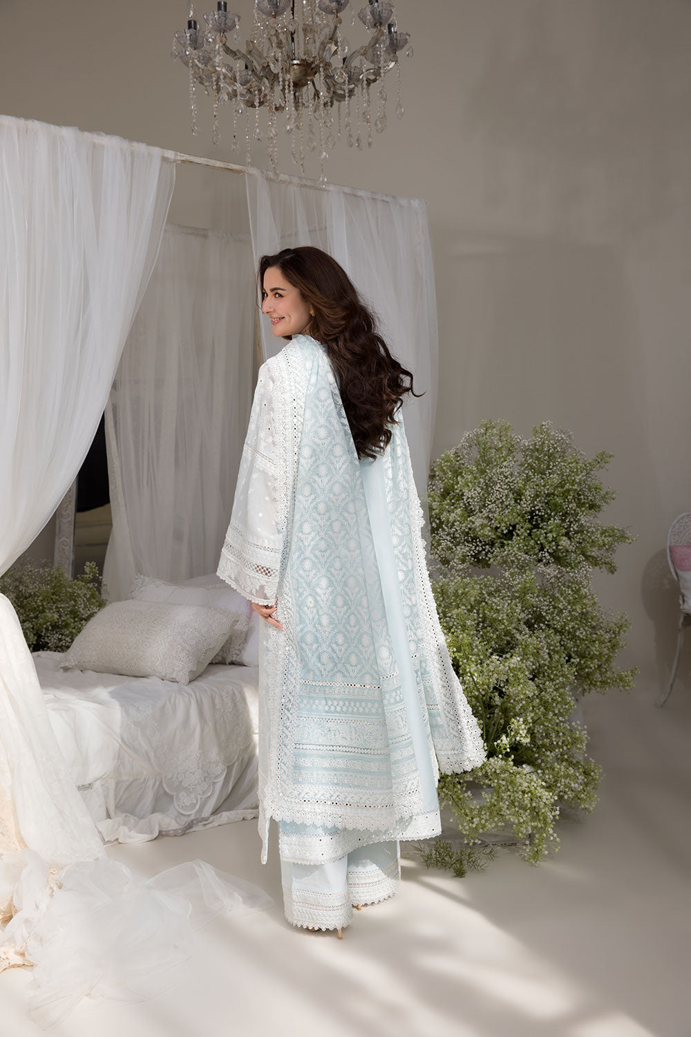 Sobia Nazir | Ice Blue - Luxury Lawn Collection