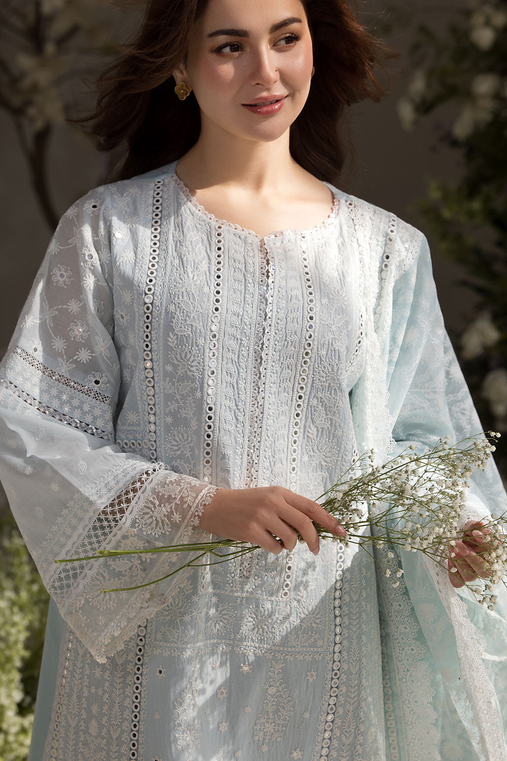 Sobia Nazir | Ice Blue - Luxury Lawn Collection