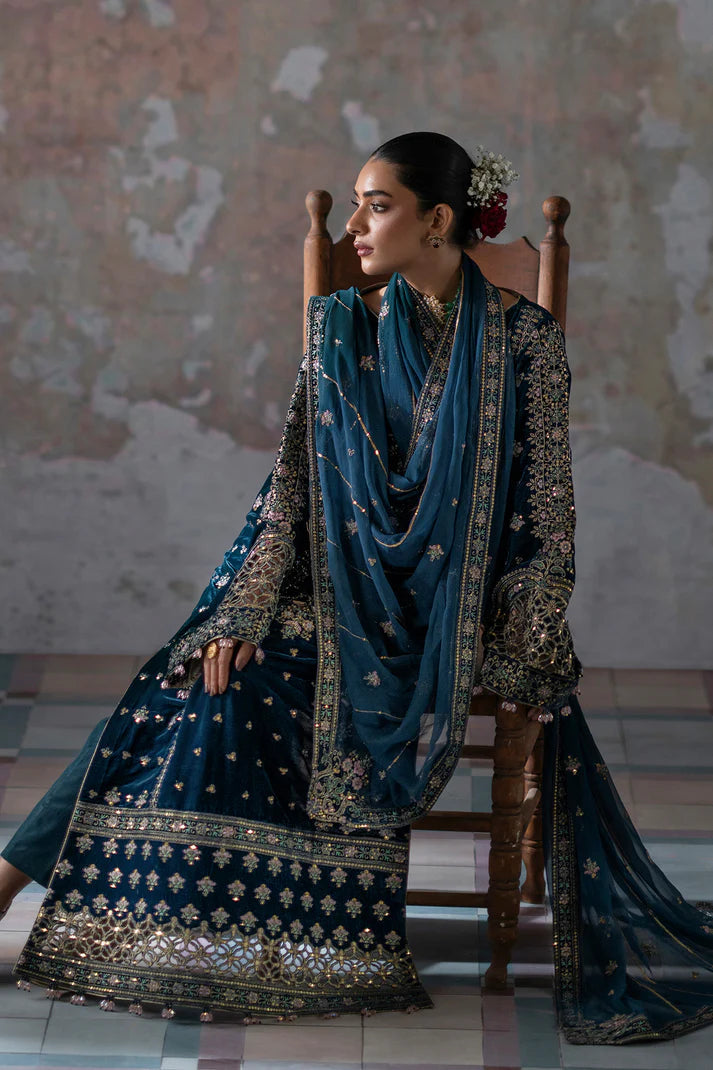 Eman Adeel | Zinc - Velvet Collection