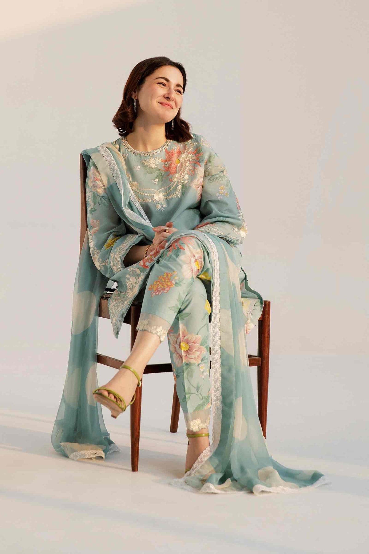 Zara Shahjahan Coco Summer Collection – 5B-Aqua-Lawn