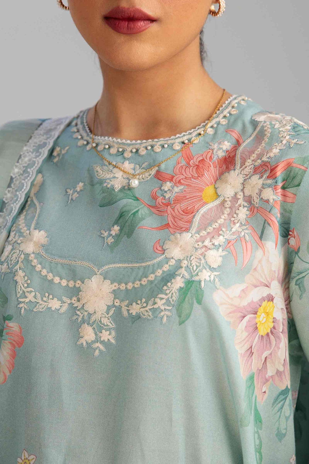 Zara Shahjahan Coco Summer Collection – 5B-Aqua-Lawn