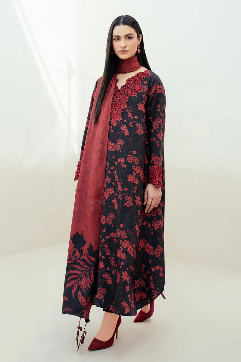 3 Piece Baroque Digital Printed Lawn Eid Collection