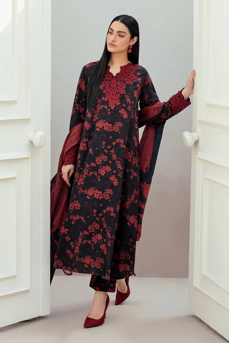 3 Piece Baroque Digital Printed Lawn Eid Collection