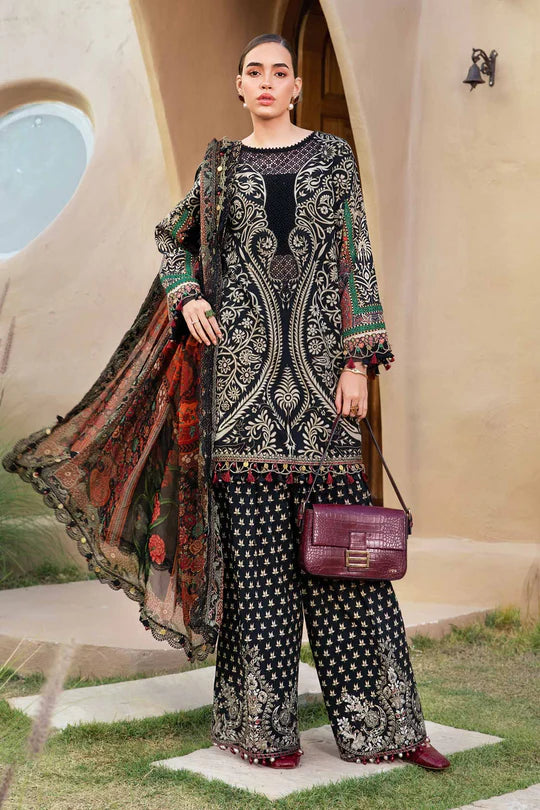3 Piece Unstitched Printed Lawn Suit | MPT-2512-B MPT-2512-B