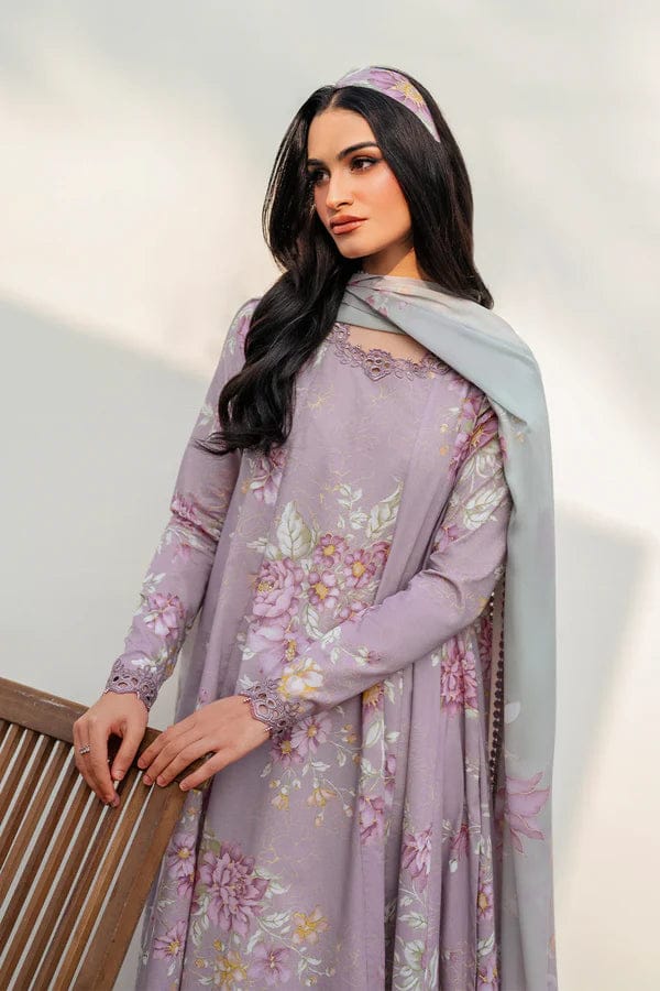 Iznik 3 Piece Unstitched Luxury Printed Embroidered Lawn- Eid Collection