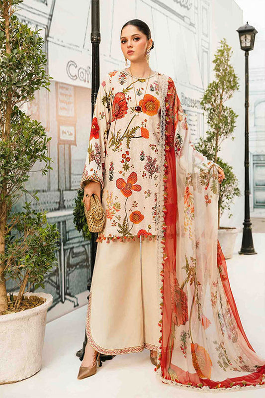 Maria B | Beige - Lawn Collection