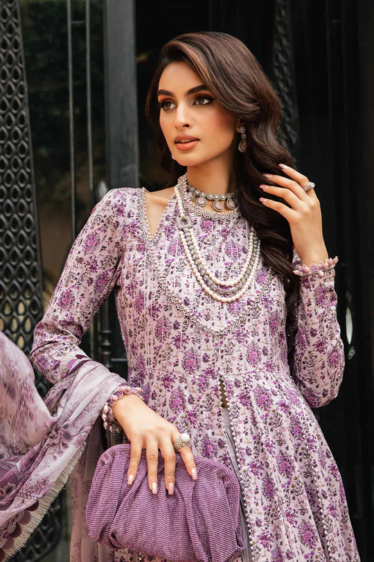 3 Piece Stitched Printed Suit | MPT-2207-B