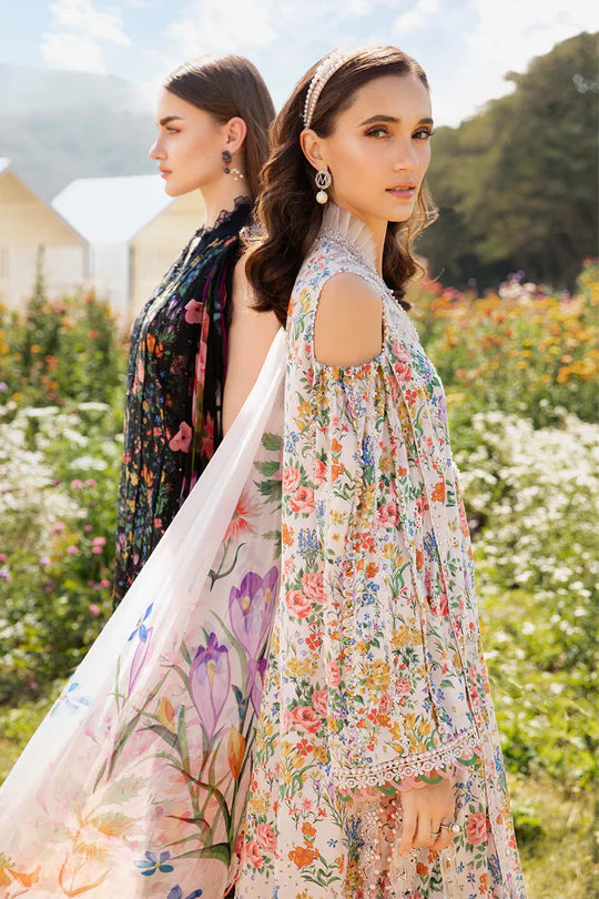 Maria B - 3 Piece Unstitched Printed Lawn Suit | MPT-2507-A