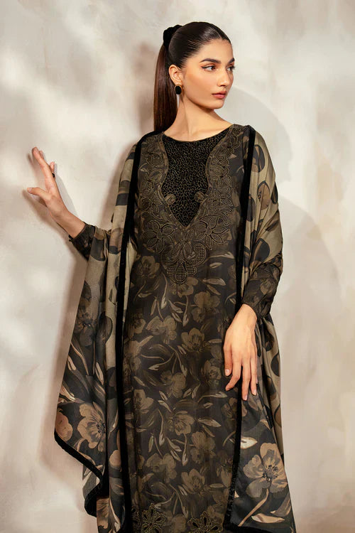 Baroque 3 Piece Digital Print Summer Lawn Collection 2025