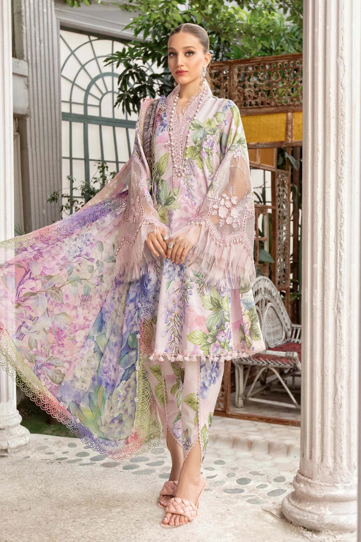 Lawn Unstitched M.Prints | MPT-1801-A
