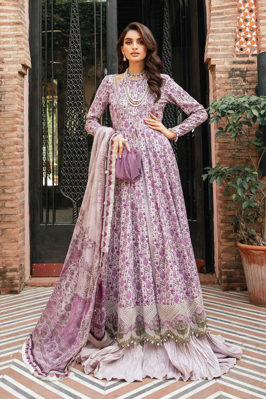 3 Piece Stitched Printed Suit | MPT-2207-B