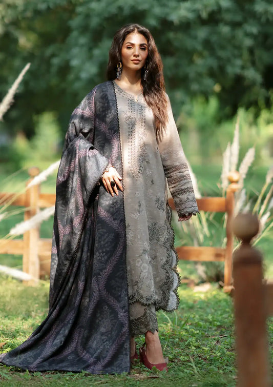 Iznik - Unstitched - Premium 3pc Suit - IPK-06 - Skin